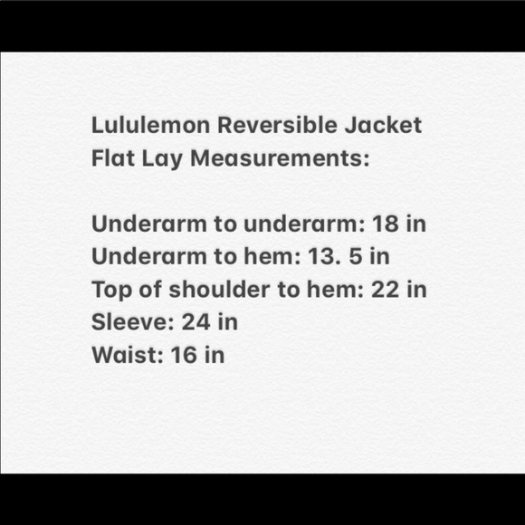 Lululemon reversible jacket ! - Picture 5 of 6
